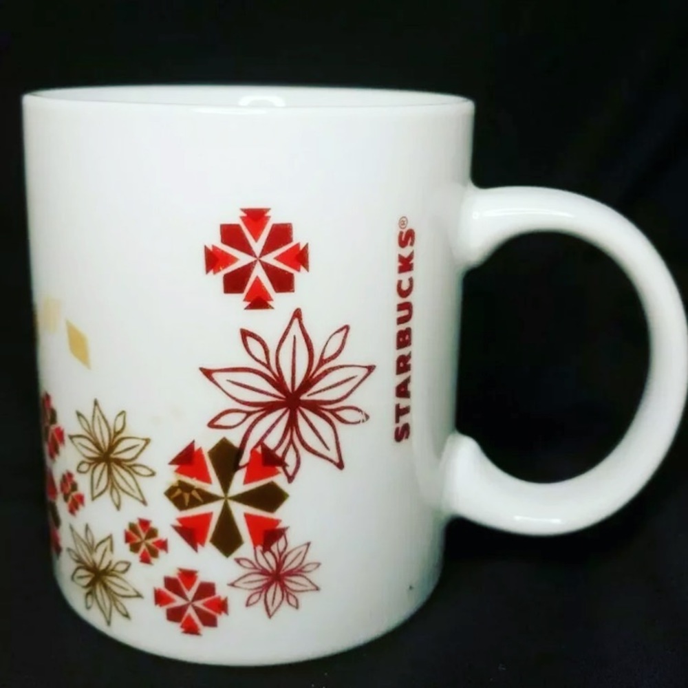 2013 Starbucks Abstract Holiday Mug